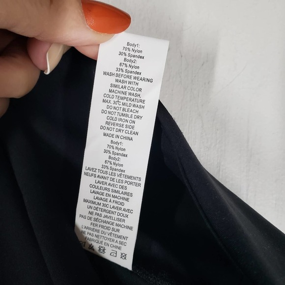 Zyia Active Black Luxe Camo Mesh 7/8 Leggings 0 - Picture 11 of 11